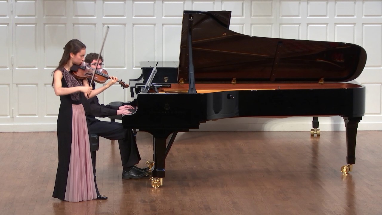 Marianne Di Tomaso and Yevgeny Yontov play Shostakovich Violin Concerto No 1 in A minor Op 77