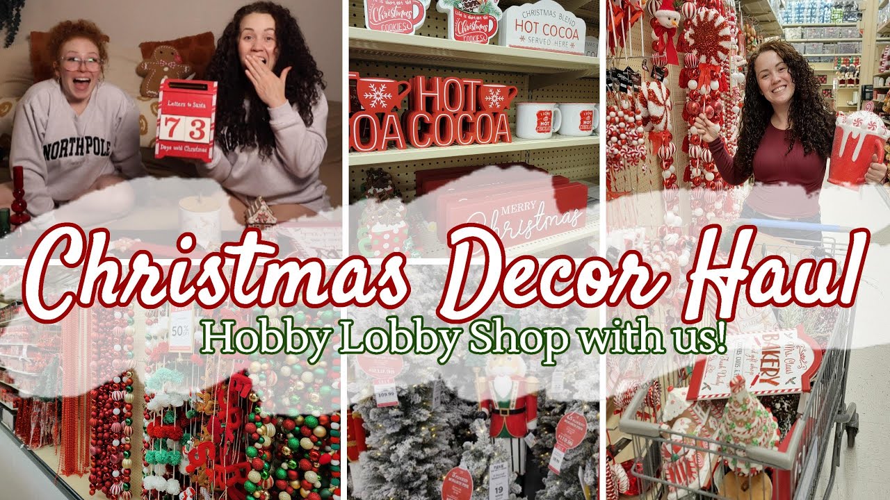 2024 Christmas Decor Haul | Hobby Lobby & Home Goods Holiday Finds