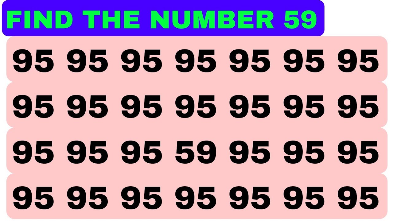 Find The Hidden Number 👀 | Test Your Brain 🧠 | today new video | today quiz video | #video #quiz 