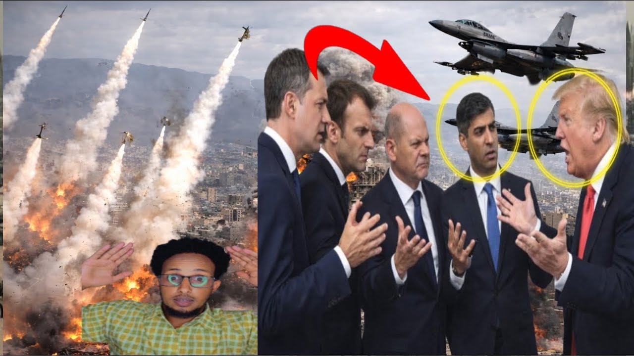 #WADAMADII YURUB IYO TRUMP OO DAGAL KADHEX QARAXEY YURUB OO SHEEGATEY IN DULAN LAGU SOO QADEY 
