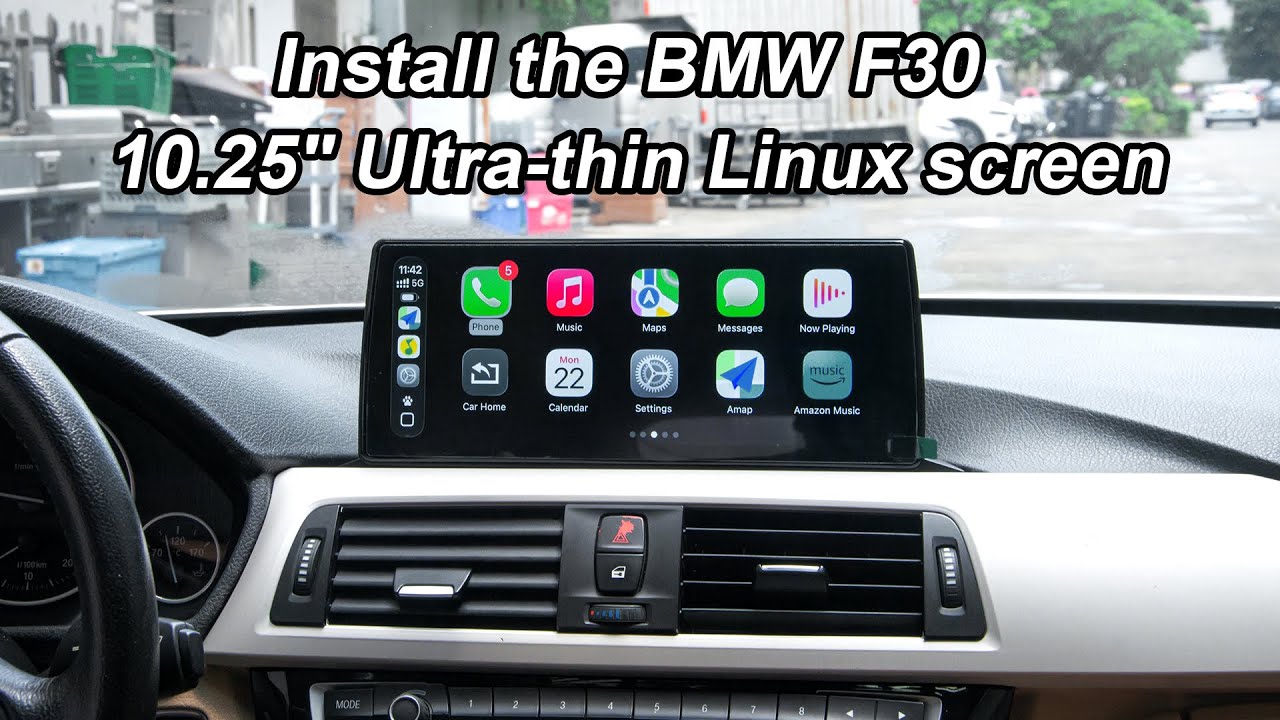 НОВЫЙ СТИЛЬ BMW 3 серии F30 2026 года, ультратонкий экран 10,25 дюйма, Linux CarPlay, Android, ус...