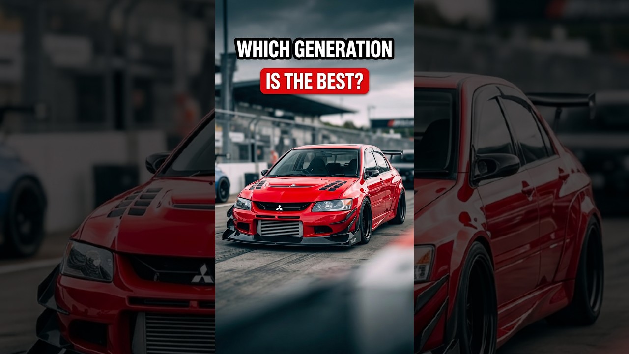 Which #lancer generations is the best? #mitsubishi #evonation