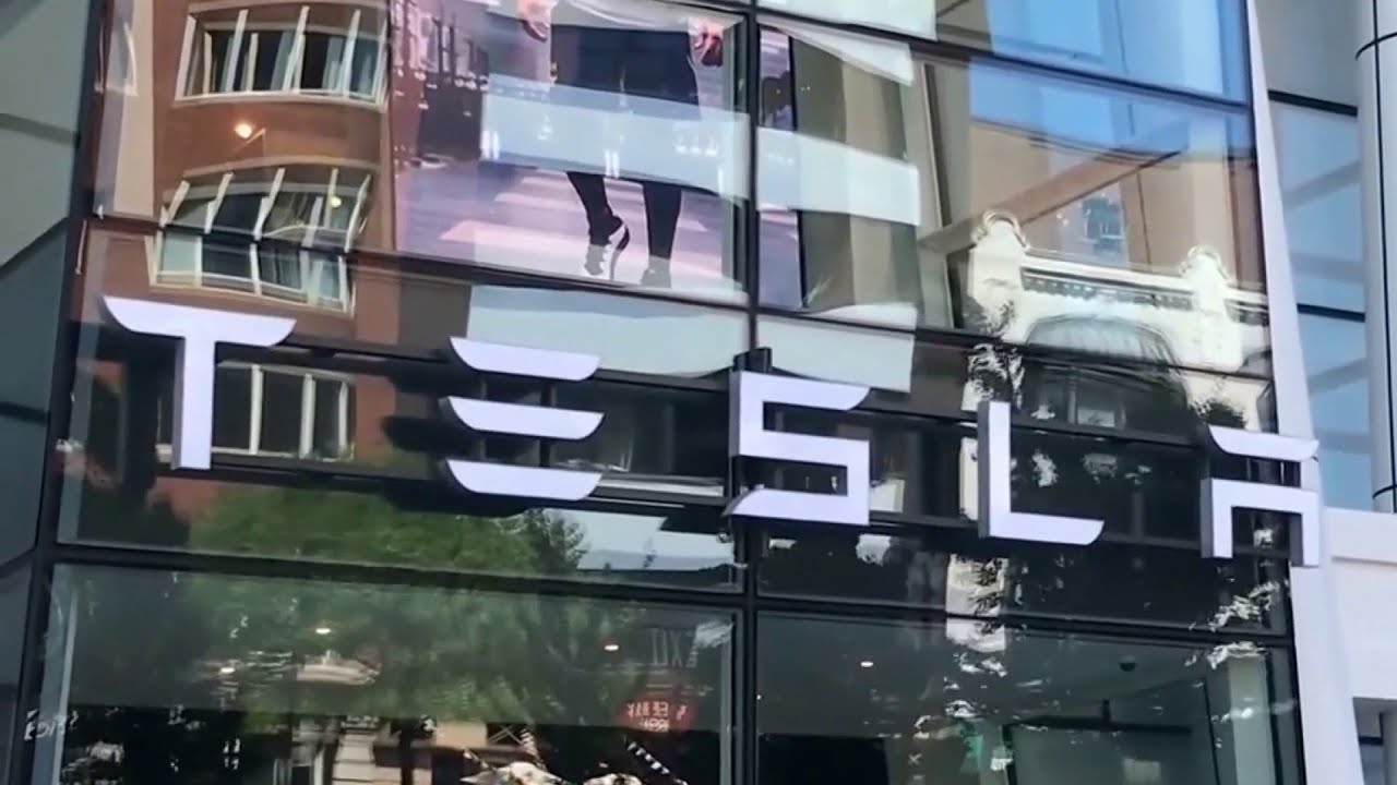 'Take Down Tesla': Houston-area protesters rally against Elon Musk’s role in government