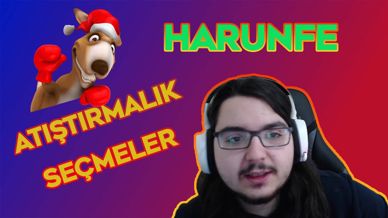 HARUNFE'DEN ATIŞTIRMALIK SE&Ccedil;MELER!