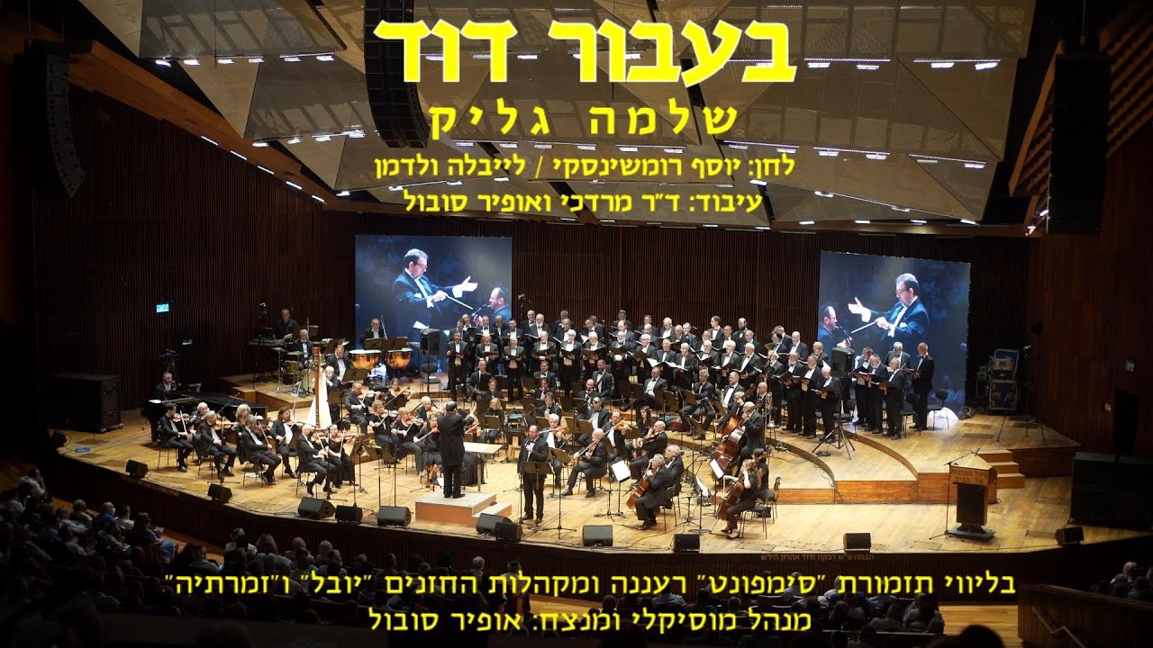 Ba’avur David - Shlomo Glick & Ofir Sobol / בעבור דוד - שלמה גליק ואופיר סובול