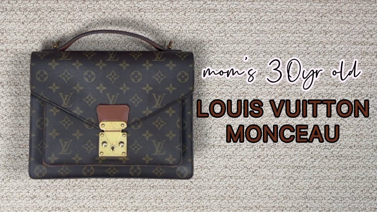 mom's 30year old LOUIS VUITTON Monceau