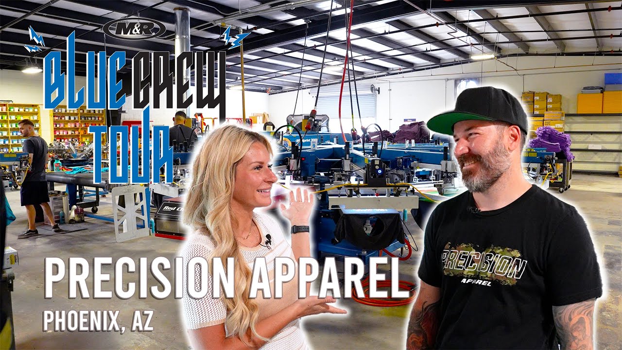 Blue Crew Tour | EP 35 Precision Apparel in Phoenix, AZ