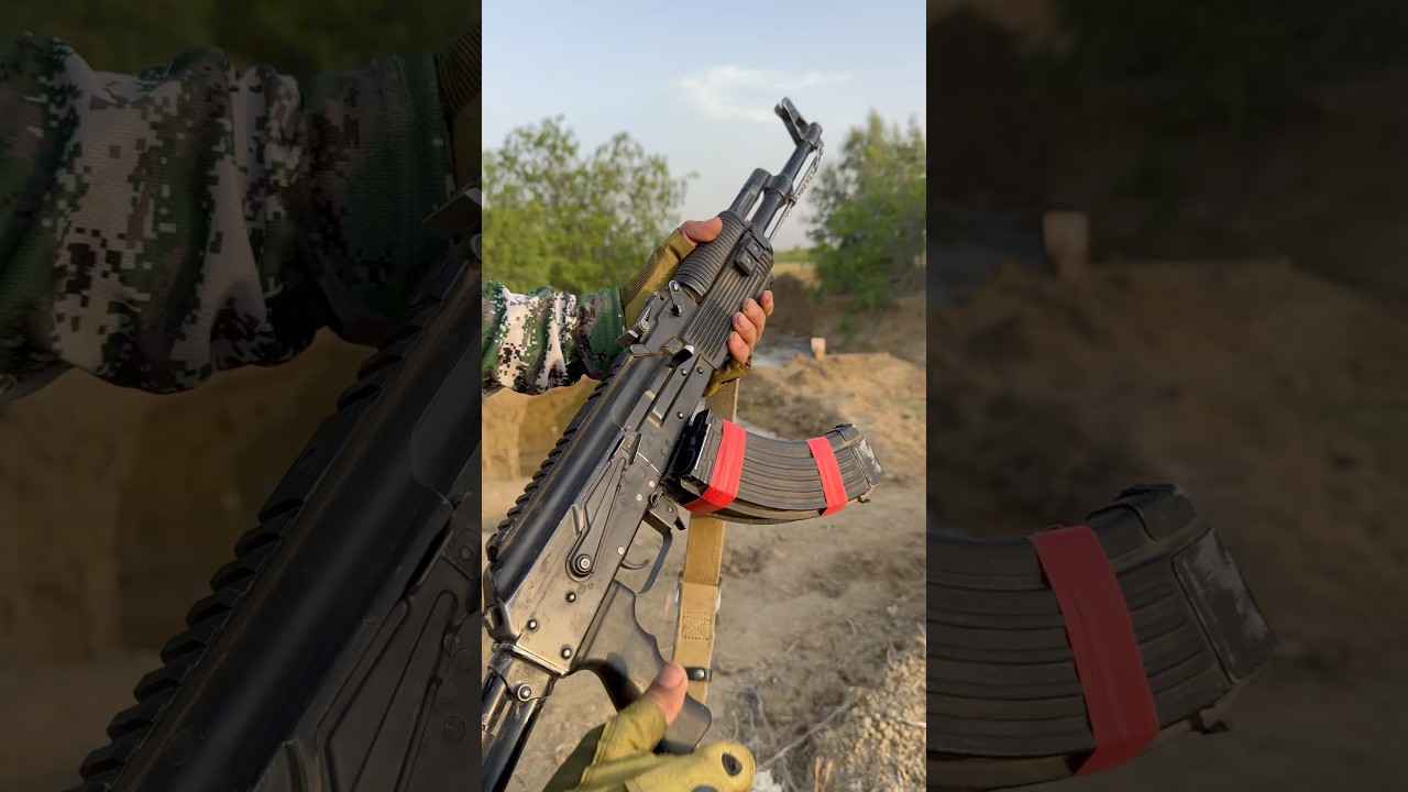 M762 Test fire on wood 🪵 #shorts #feed #viralvideo #gaming #trending #pubgmobile #short