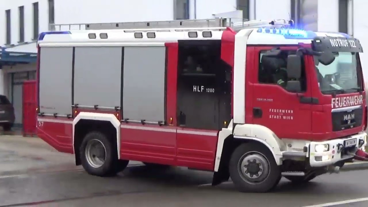 Zusammenschnitt Berufsfeuerwehr Wien
