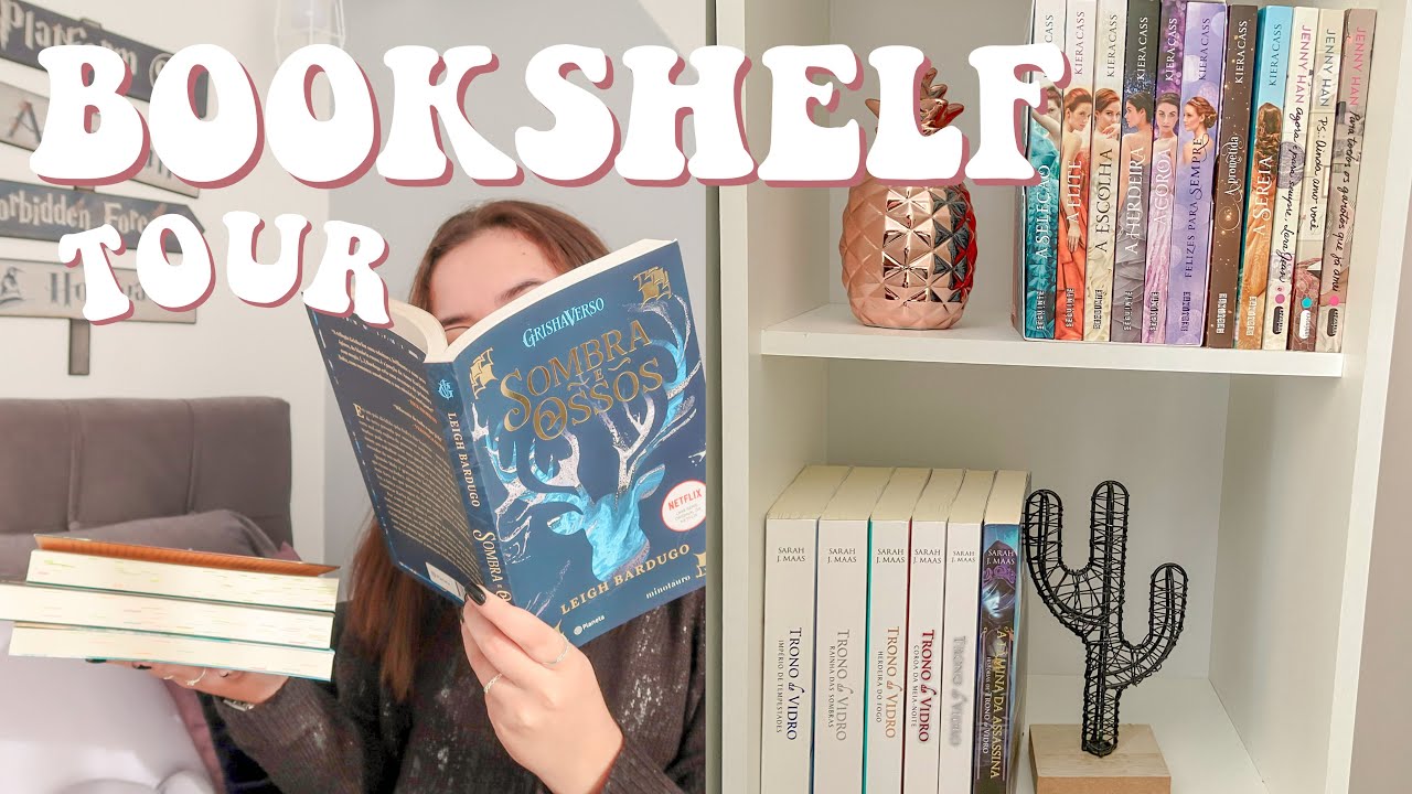 TOUR PELOS MEUS LIVROS | bookshelf tour