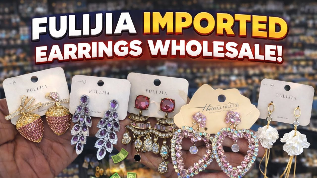 Fulijia Earrings Wholesale, Best in Class Imported Jewellery | Own Import Western Earrings 