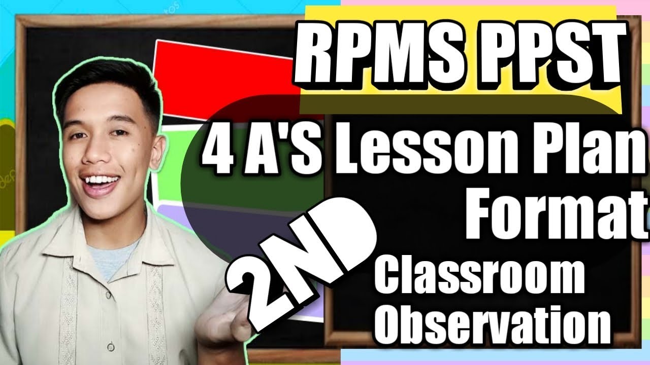 RPMS PPST Classroom Observation: Using the 4 A's Lesson Plan