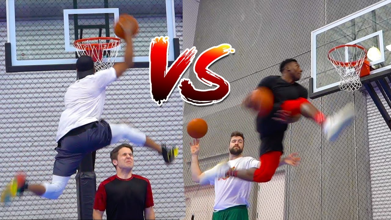 2v2 SLAM DUNK H.O.R.S.E. and WORLD RECORD CHALLENGE!