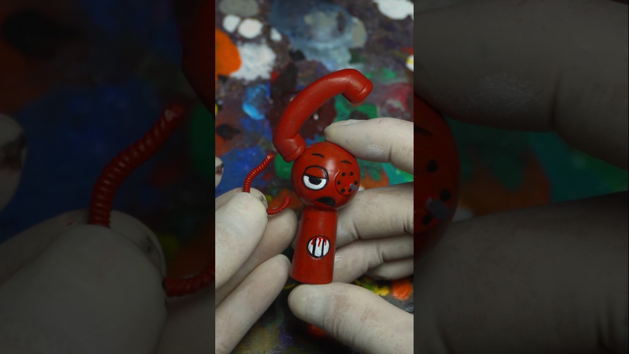 I made Tele Sprunki with 3d printer #sprunki