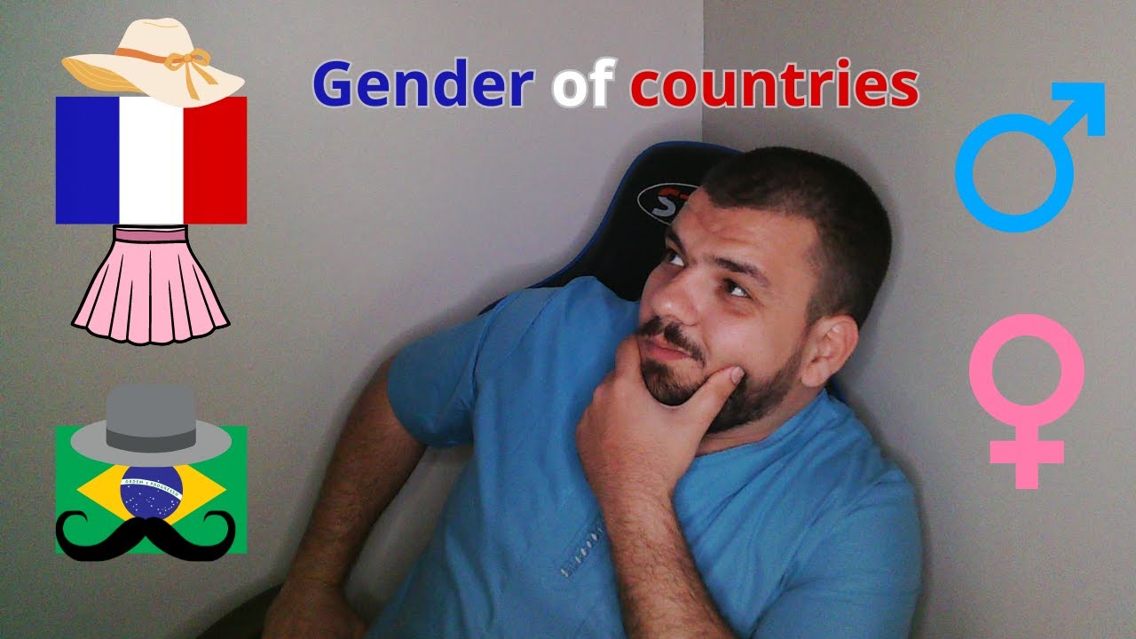 Genders of the countries in french !
