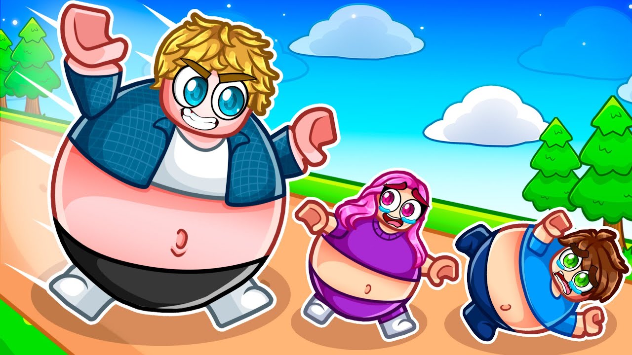 I Ate 993,495,583 FOODS And ROLLED in Roblox!