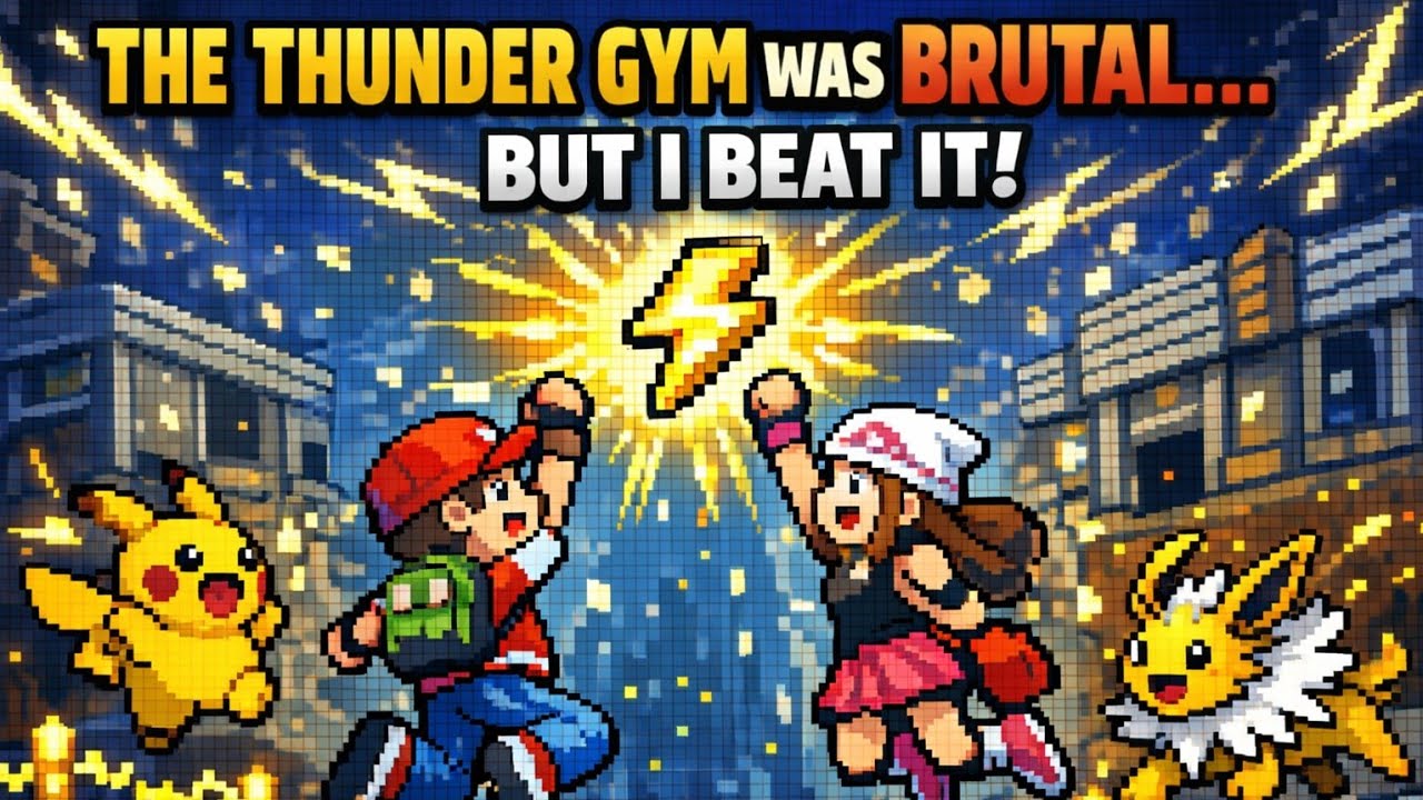 The Thunder Gym Was BRUTAL....But I Beat it (Part 4)