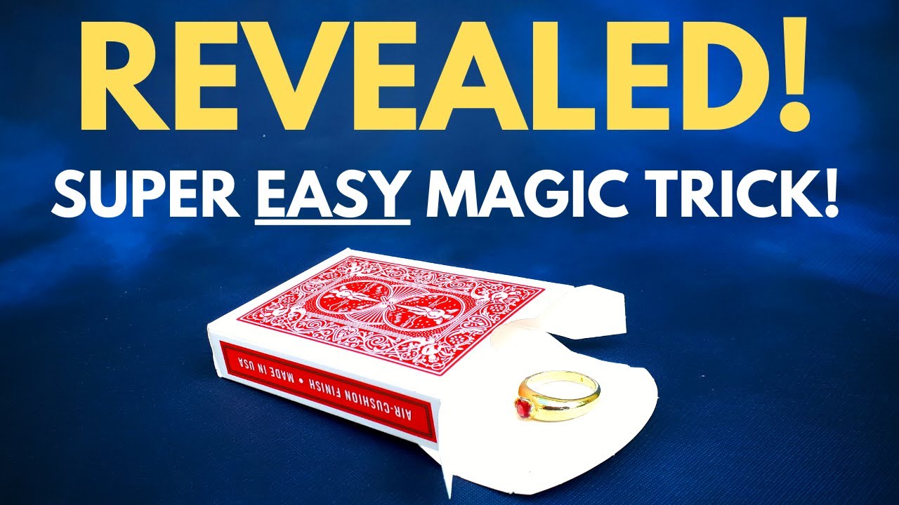 Do Easy, Beginner Magic Trick with ANY Finger Ring (Learn the Secret NOW!)