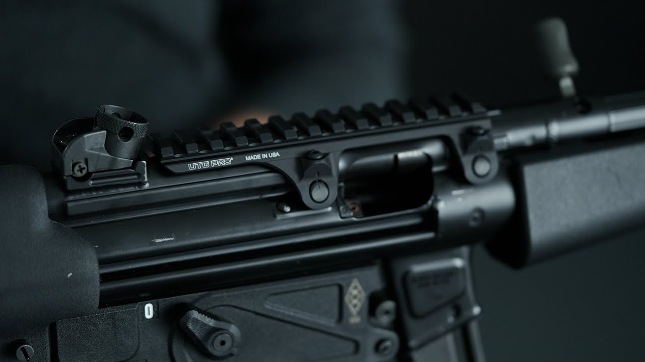 Installing the UTG Pro Claw Mount and Light Mount for the MP5