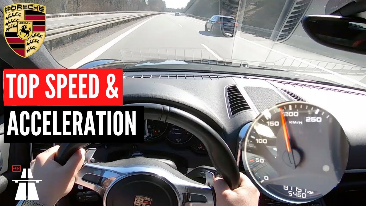 🏁 2011 Porsche Cayenne 3.0 Diesel Stage 1 (300HP/660NM) ACCELERATION & TOPSPEED ON GERMAN AUTOBAHN