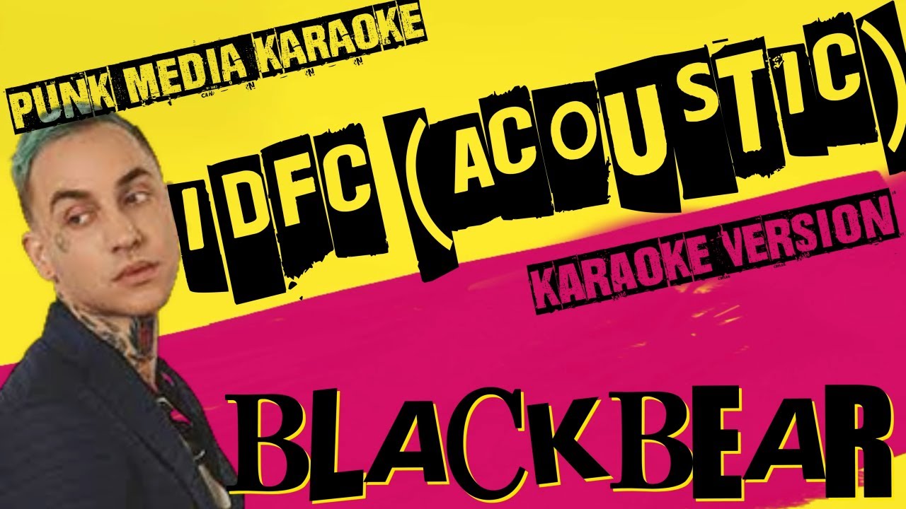 BLACKBEAR ✴ IDFC (ACOUSTIC)  ✴ KARAOKE INSTRUMENTAL ✴ PMK