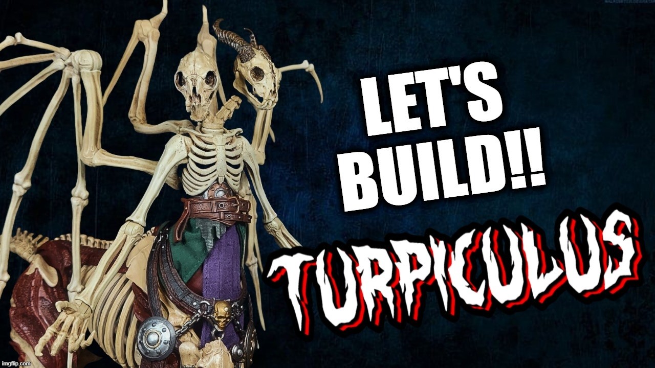 Let's Build A TURPICULUS with Mythic Legions Necronominus Action Figures!