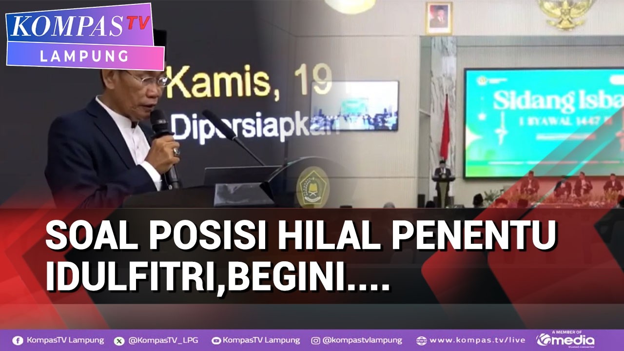 Soal Posisi Hilal Penentu Idulfitri Prediksi Jatuh Sabtu 21 Maret 2026?