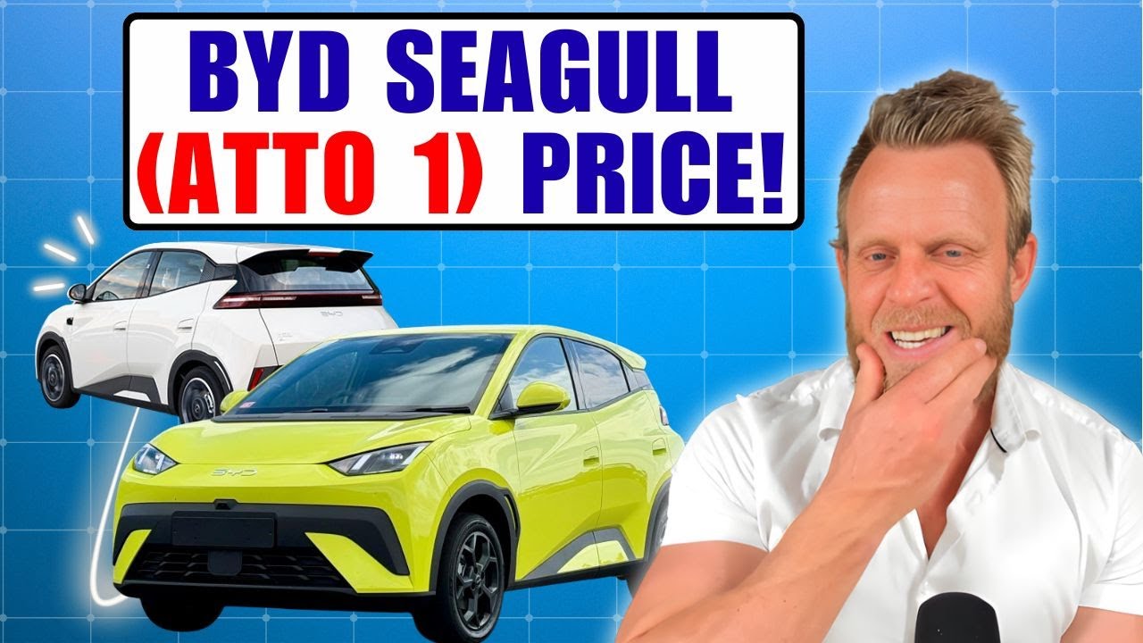 Цена на BYD Seagull в Австралии будет ниже 25 000 австралийских долларов (16 000 долларов США).