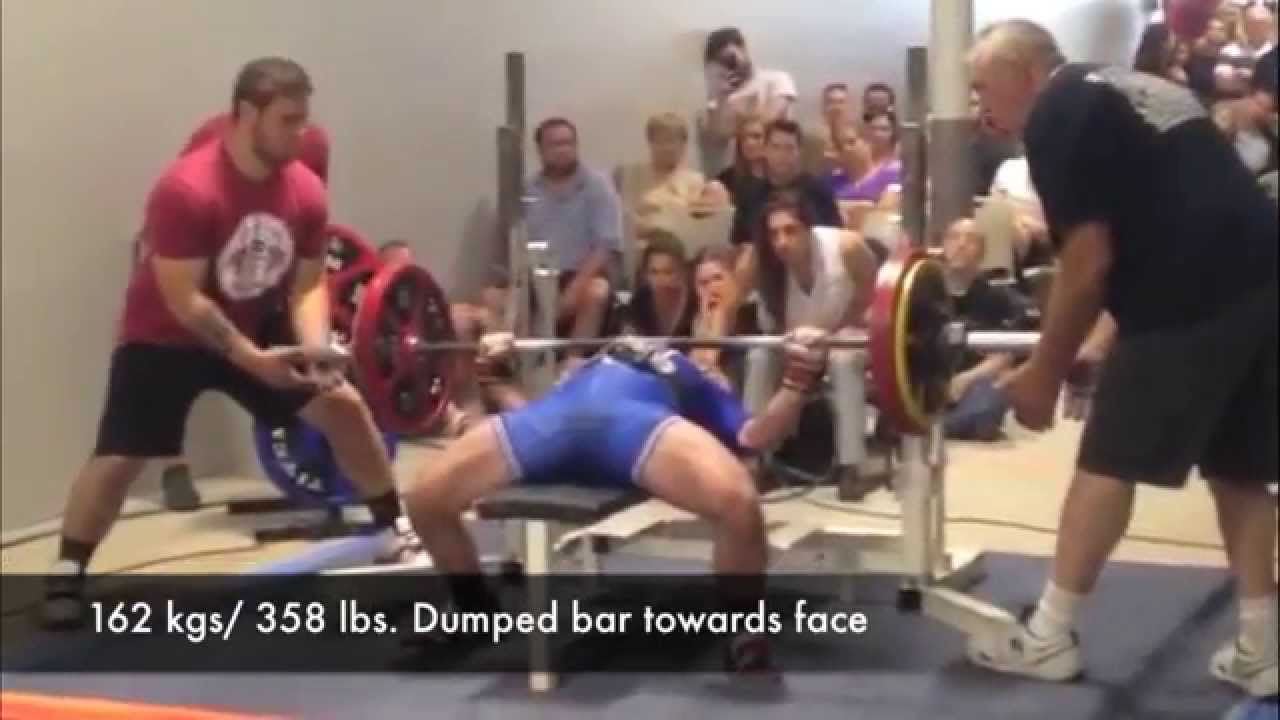 August Gershwin 341 lbs bench @145 lbs 16 y/o