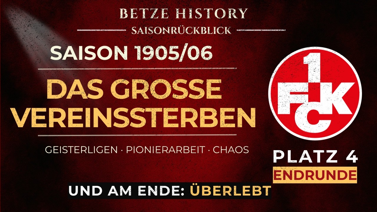 1905/06: Der bizarre & Chaotische Weg in die Endrunde