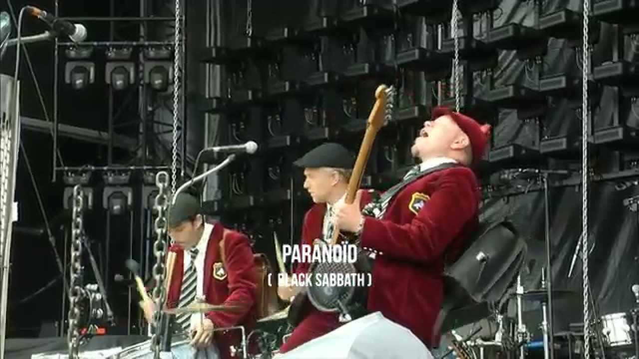 PARANOID cover par ROCKBOX, 1ere partie de Johnny HALLYDAY