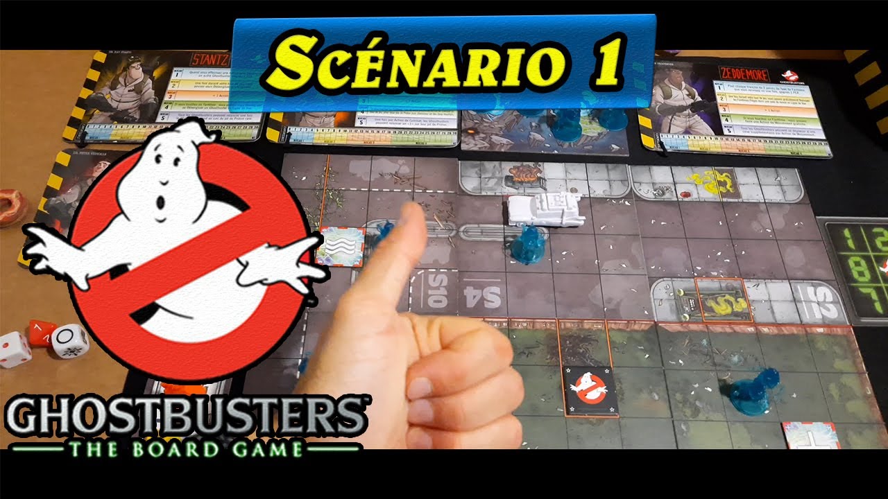 GHOSTBUSTERS Le Jeu de Plateau - Scénario 1 ! The Board Game
