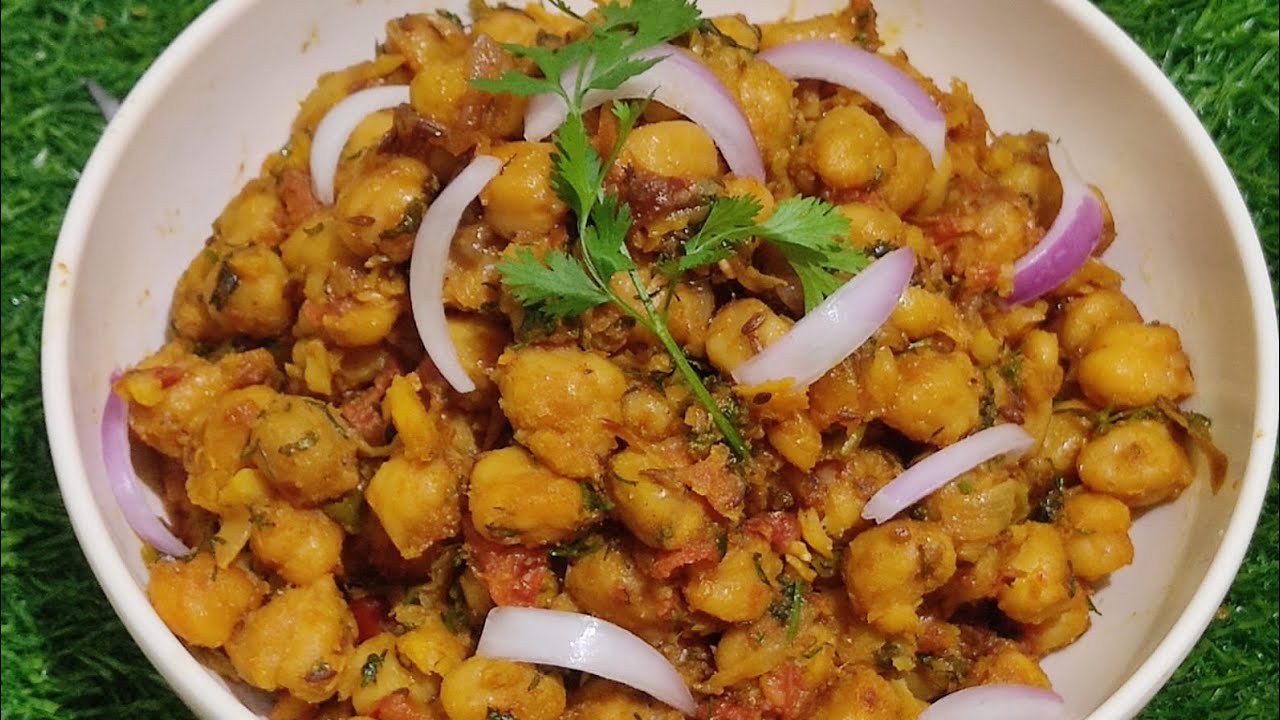 Chatpate dry chhole masala recipe | vegetarian starter recipe| fry chhole recipe| The magical zaika|