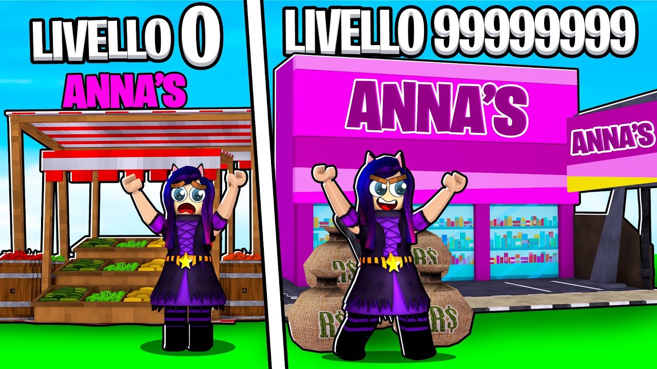SUPERMERCATO LIVELLO 0 VS SUPERMERCATO LIVELLO 999999 SU ROBLOX! 🏪