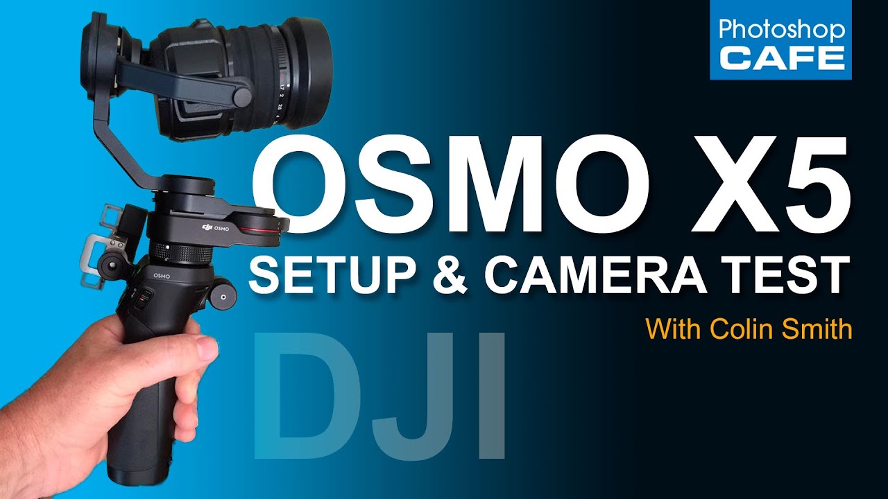 DJI OSMO X5 PRO — НАСТРОЙКА и ТЕСТ ВИДЕОСЪЕМКИ КАМЕРЫ