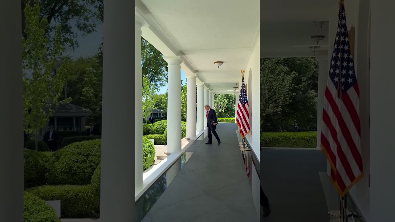 President Donald Trump hosts a Mother&rsquo;s Day Luncheon at the White House Rose Garden 🇺🇸