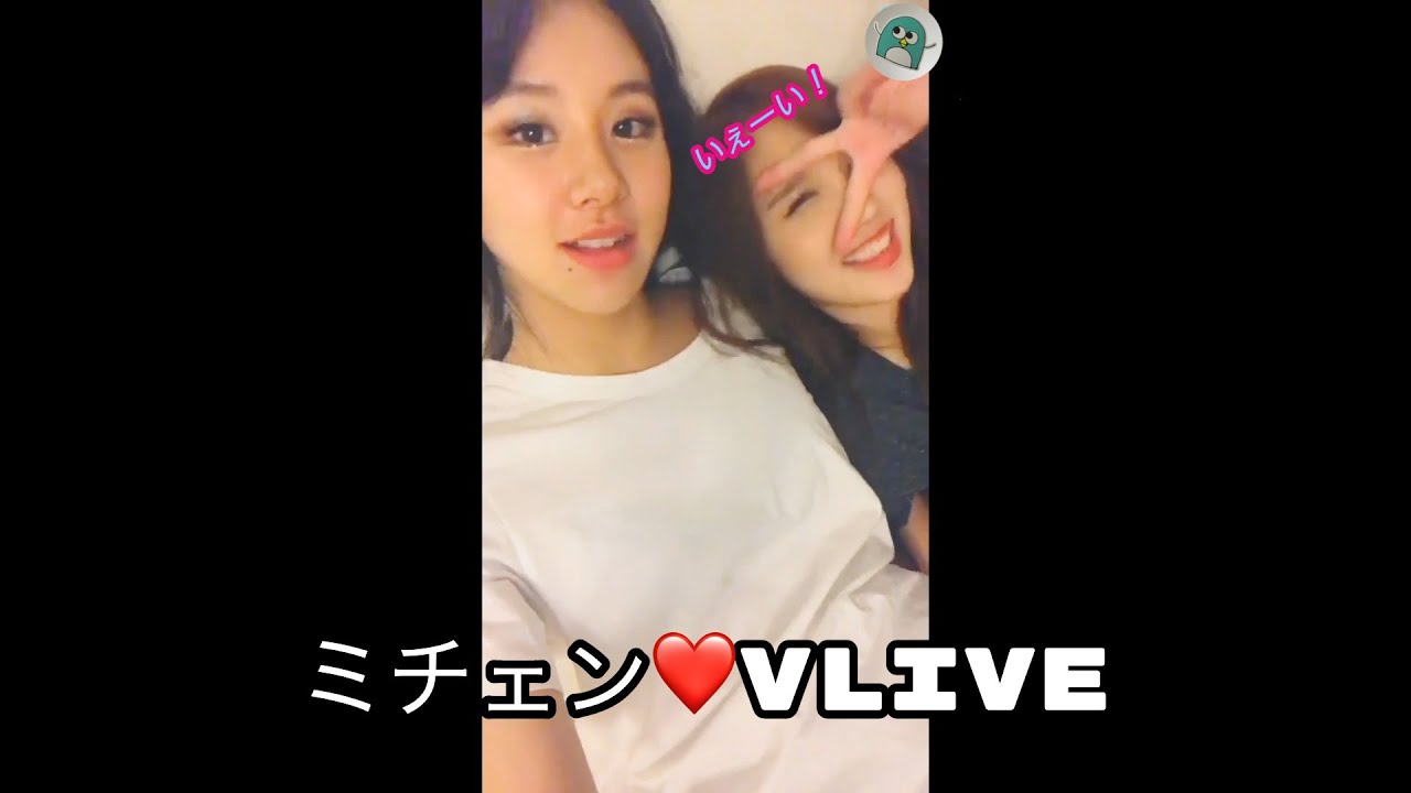 TWICE(트와이스) ミチェンVLIVE🐧🐯(字幕あり)