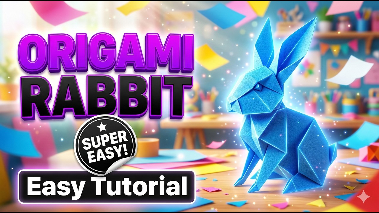 A Rabbit🐰| How To Make A Origami Rabbit