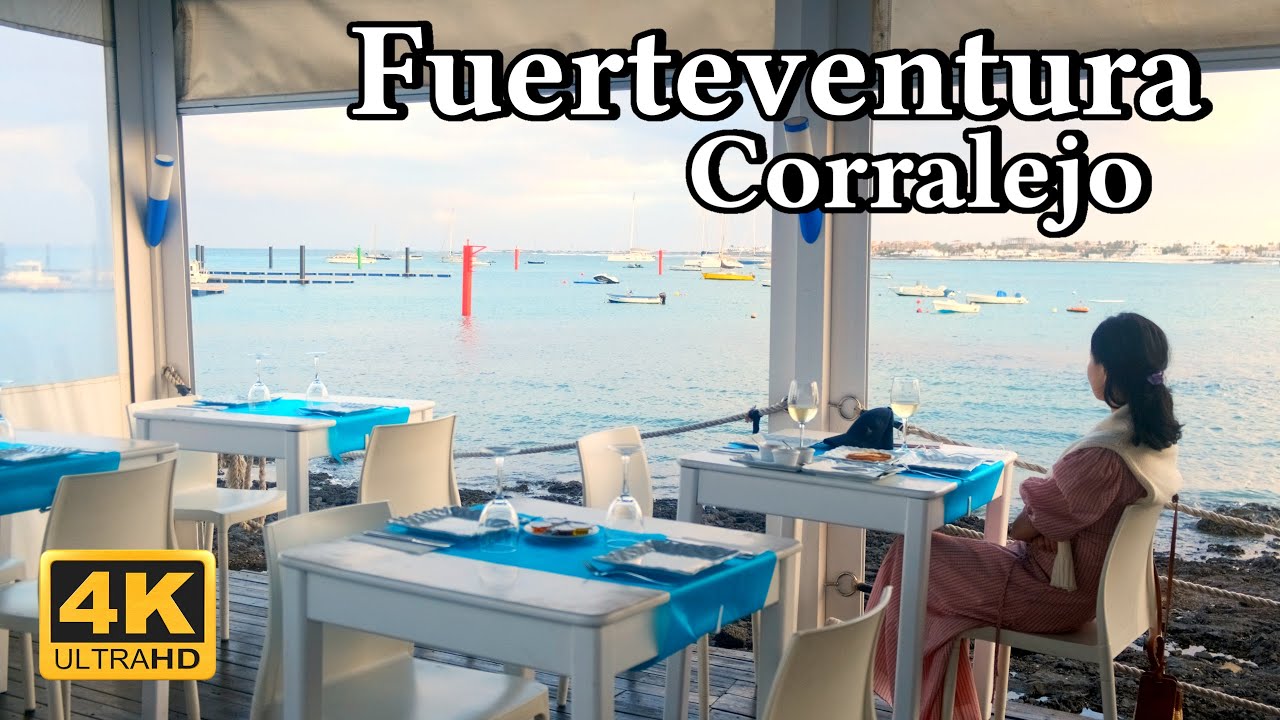 🇪🇦🇬🇧🇰🇷 Corralejo, Fuerteventura travel vlog 4K part 2 | 스페인 카나리 제도 섬 푸에르테벤투라에서 보낸 휴가 part 2