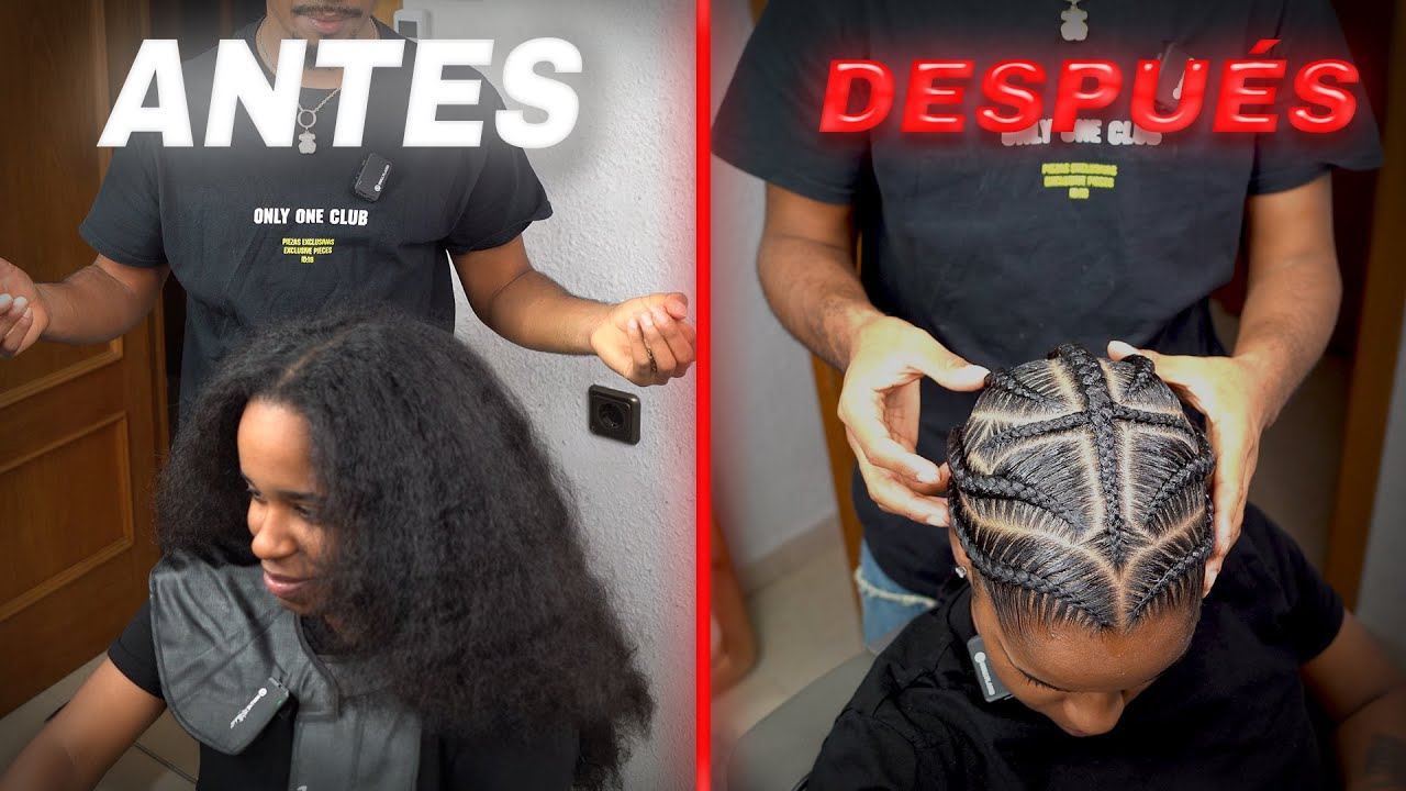 C&Oacute;MO HACER UN DISE&Ntilde;O DE CRUZ PERFECTA EN TRENZAS |  PASO A PASO