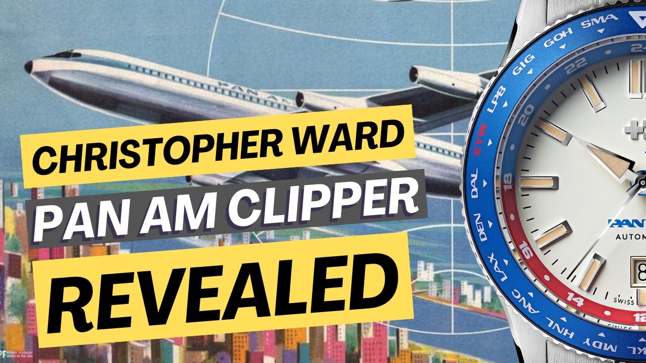 Pan Am Clipper GMT | Лучшая коллаборация Кристофера Уорда на сегодняшний день?