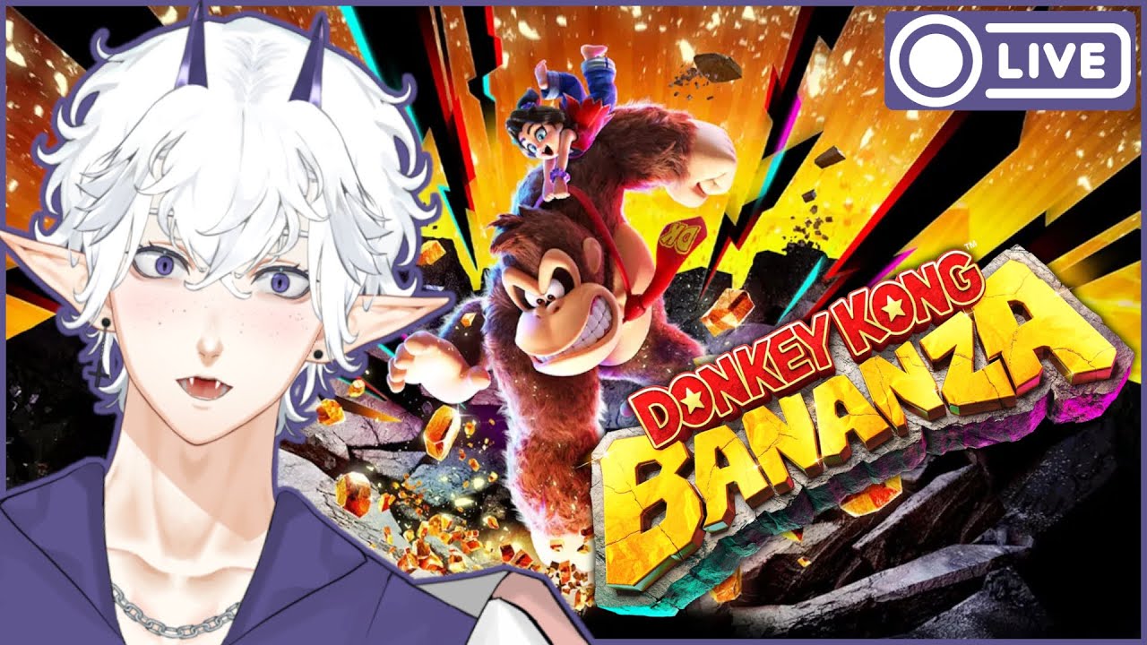 【Donkey Kong Bananza】Blind Playthrough Day 4 • Feb 14th, 2026