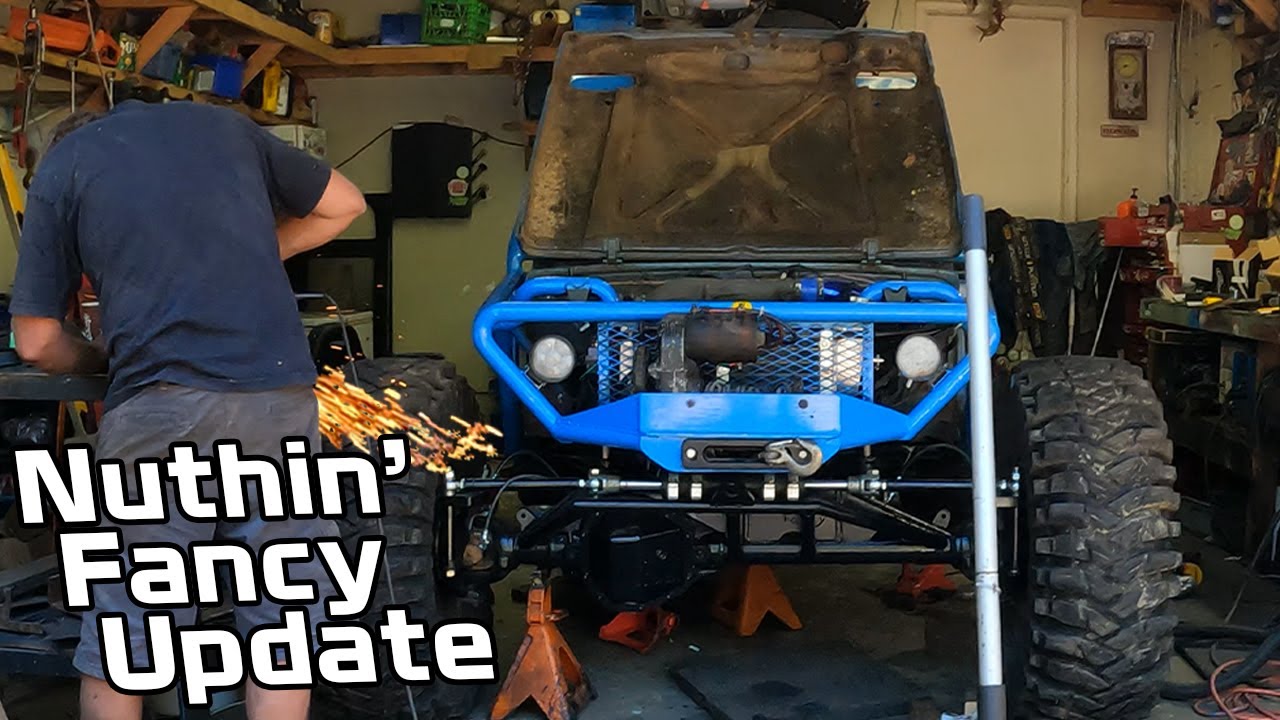 OneTon Suzuki Samurai Nuthin Fancy Rock Buggy Build Update - S12E33
