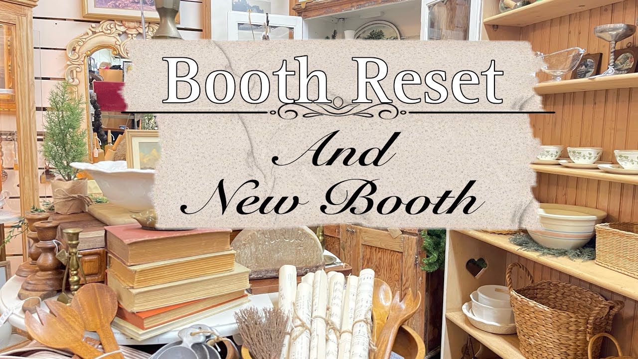 Our booth reset and new ￼ booth space!!￼