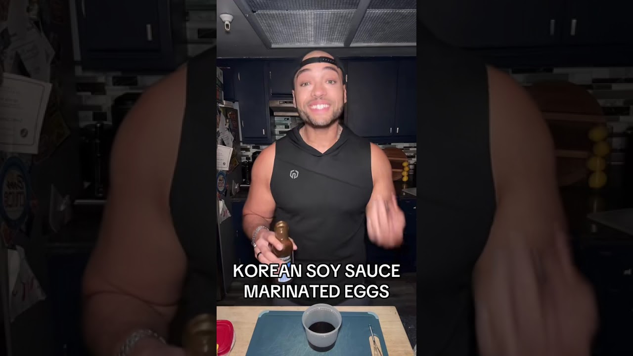 The Viral Korean Marinated Soy Sauce Eggs #koreanfood #soysauceeggs #recipe 