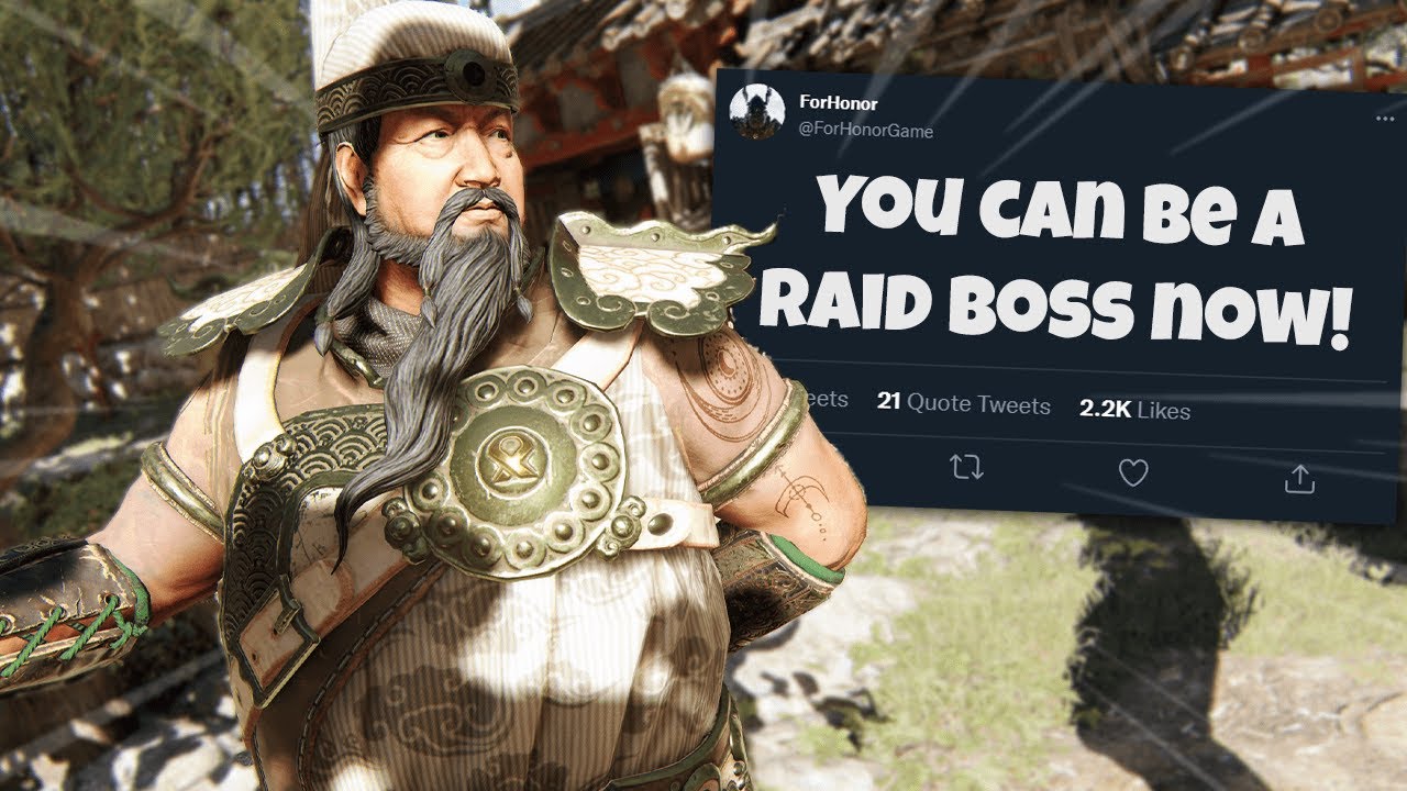 Raid bosses are back in for honor...