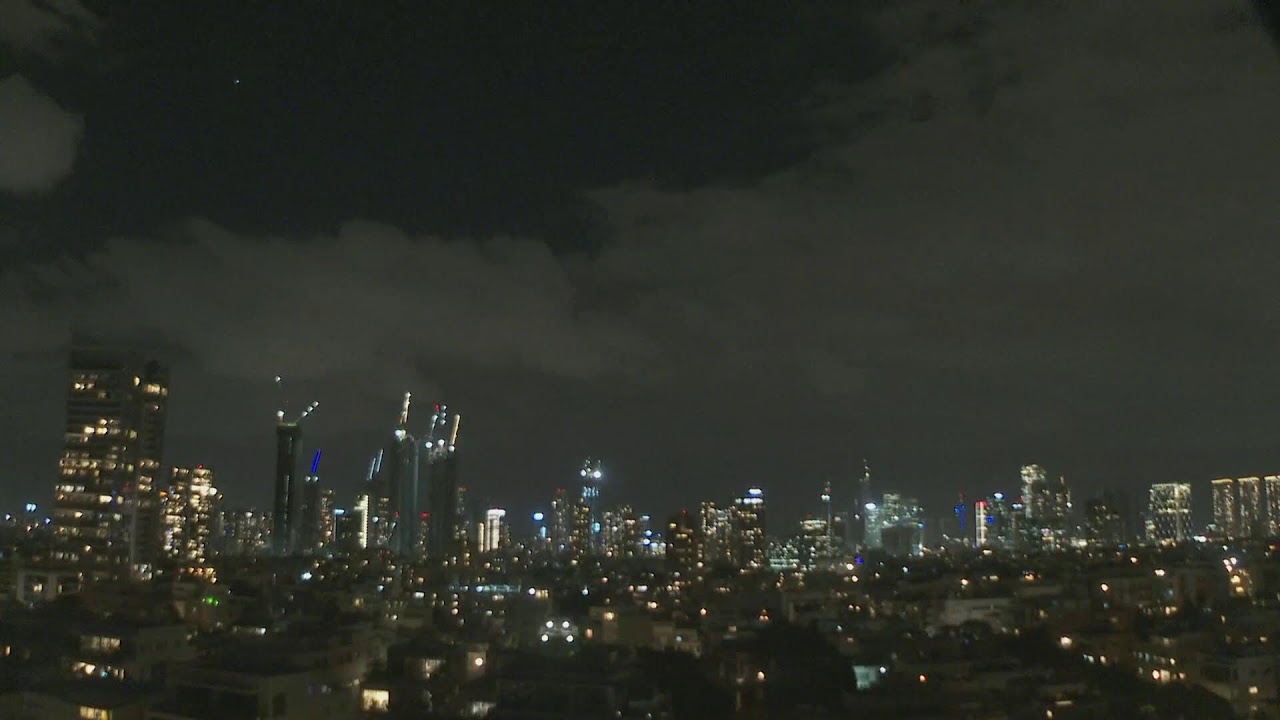 LIVE: View of Tel Aviv skyline
