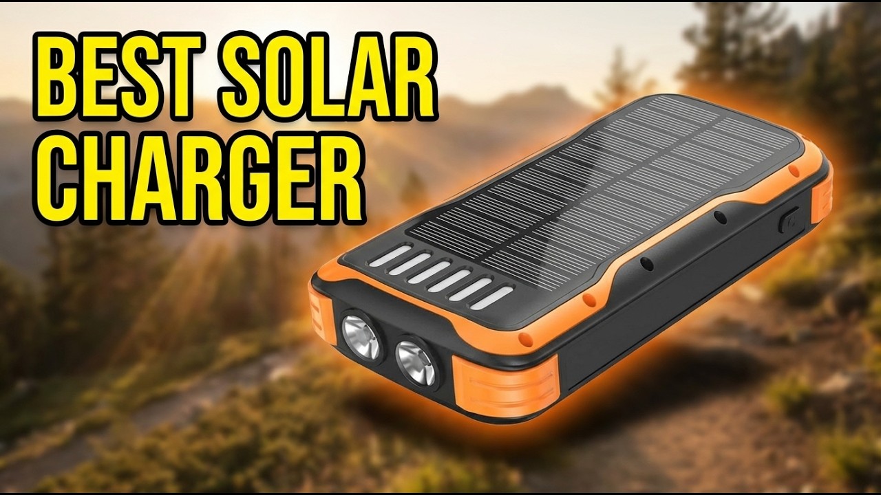 Best Solar Portable Charger 2026: Top 5 Picks to Stay Powered Anywhere