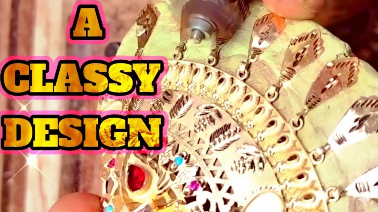 Two Classy Gold Jewelry Design – Handmade Intricate Work with Gemstones