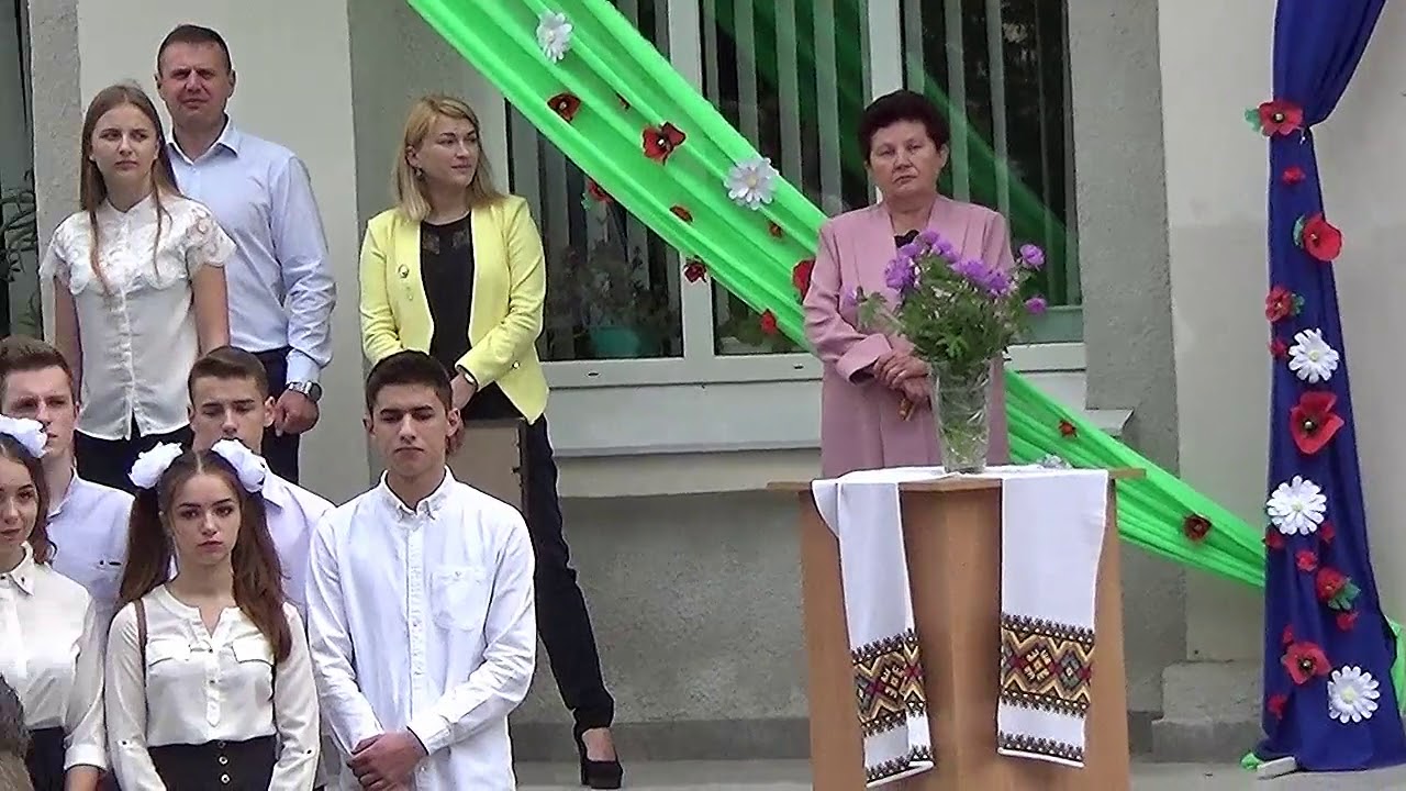 Хотинська гімназія.Останній Дзвоник. 25.05.2018.